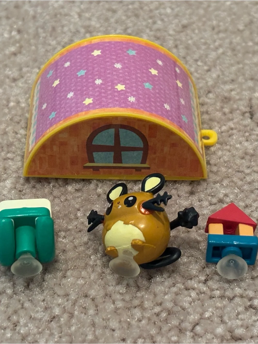 Pokemon Tomy Petite Pals Dedenne Mini Figure Pack Collection Toy